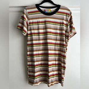 Big Bud Press Striped Ringer Tee Medium
